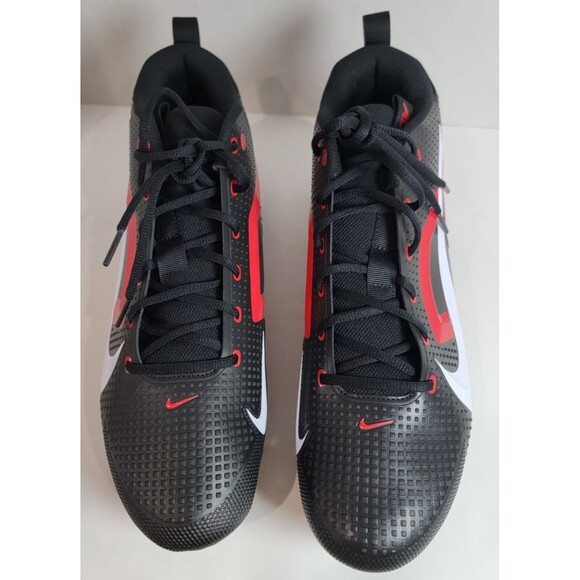 Nike Alpha Menace 4 Football Cleats FZ7703-004 Black Red White Mens US 15 NWOB main image 5